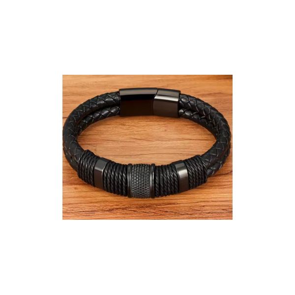 PULSERA CUERO NEUTRAL